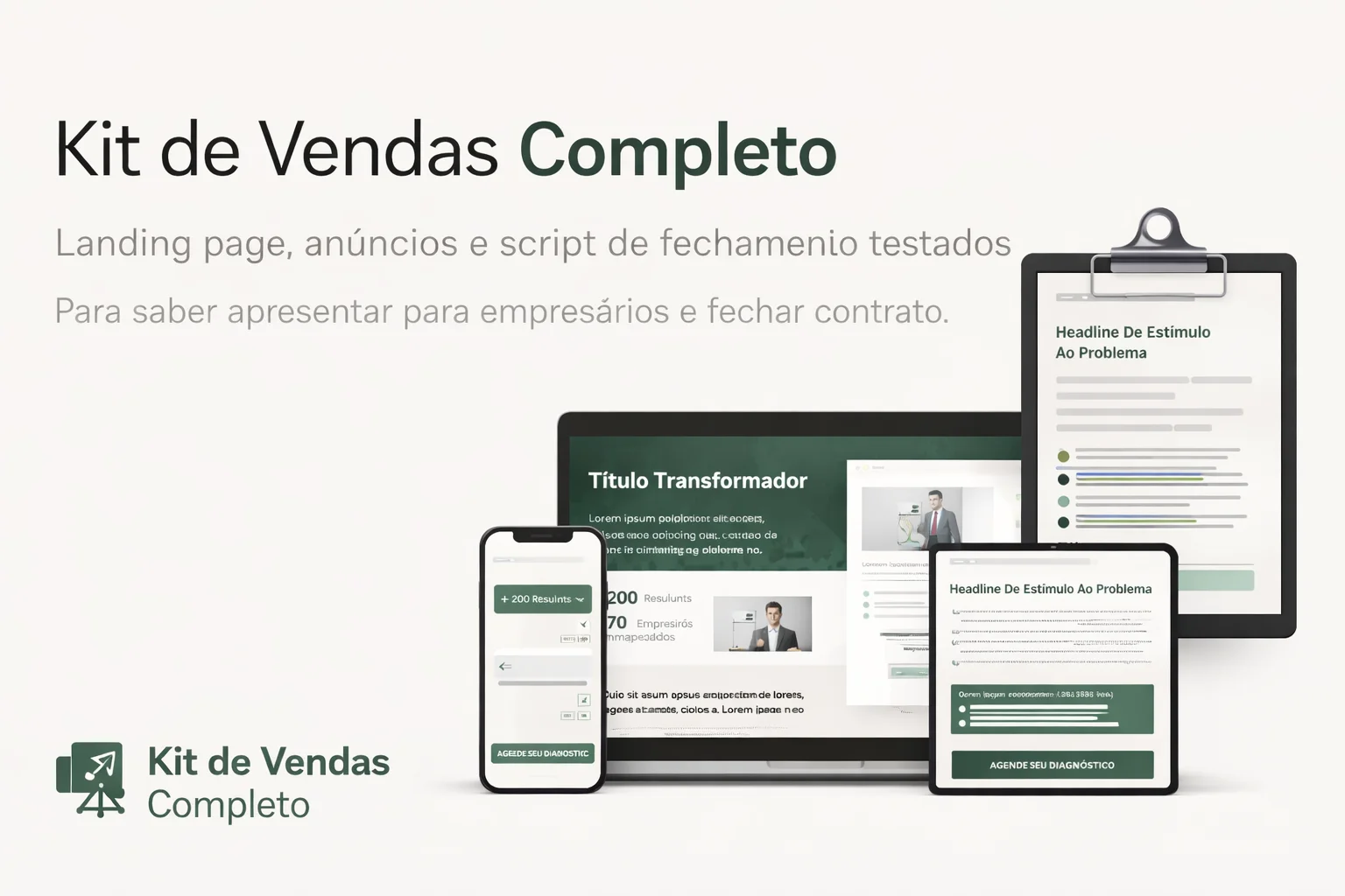 Kit de Vendas Completo